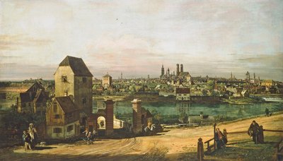View of Munich by Bernardo Bellotto